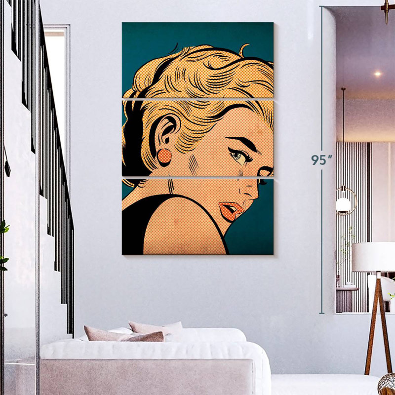 Leisha Girl With Red Earring, 32" H x 20" W