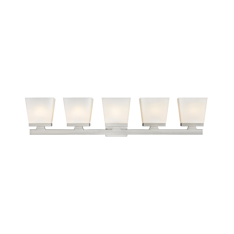 Panora 5 - Light Dimmable Vanity Light, Brushed Nickel