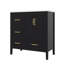 Meuble-lavabo de 36 pouces à la mode avec évier, 1 armoire à fermeture douce et 4 tiroirs à fermeture douce-1165486061
