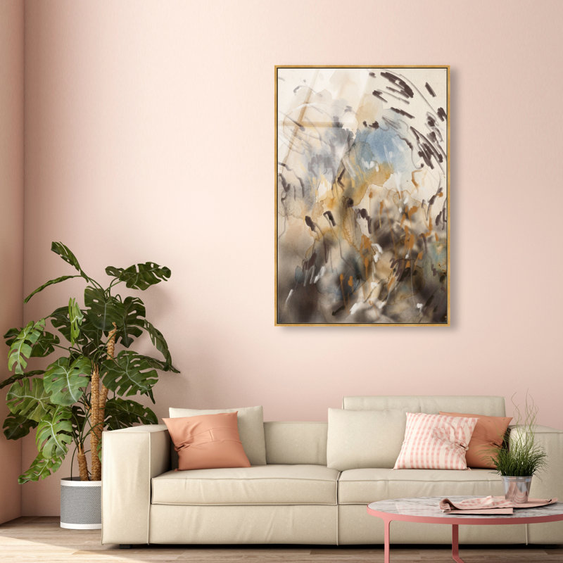 Leave it All behind High-Gloss Frameless Acrylic Glass Wall Art Abstract Print by Oliver Gal, Ready to Hang, 10 x 15