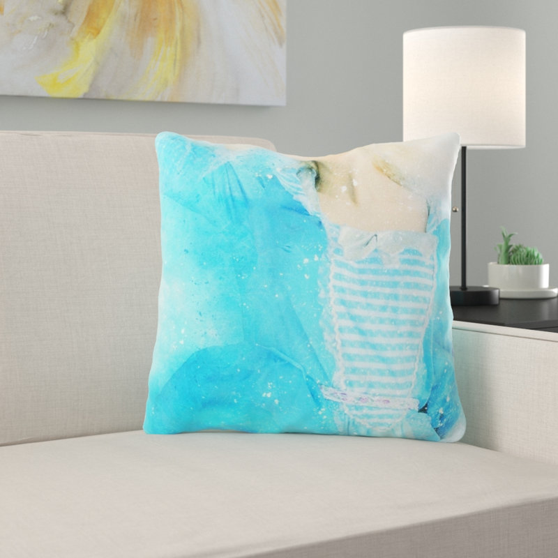 Coussin de fille fille Verona, Intérieur, Microsuède