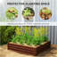Boîte à fleurs en métal, jardin surélevé galvanisé, pour faire pousser des légumes, des fleurs, des herbes, des plantes grasses-228549965