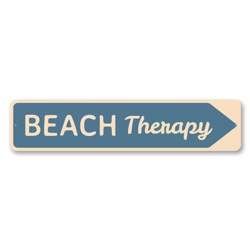 Plaque de plage en aluminium, H 6 po x l 24 po x P 0,06 po