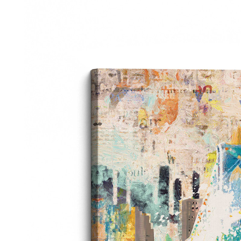 Big Apple Sunrise Parade, grande impression sur toile, H 36 po x l 54 po