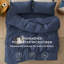  Ensemble de literie pour très grand lit avec drap-housse - Ensemble de literie extra doux en coton prélavé 4 pièces-106246515-109972617