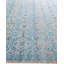 Tapis noué à la main de conception unique Ikat - beige, 7 pi 10 po x 9 pi 10 po