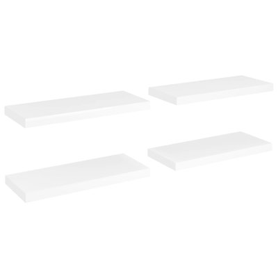Arsis 4 Piece Metal Floating Shelf