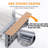 Retractable Stainless Steel Draining Basket Versatile Kitchen Rinse Basket