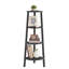 Rocco 125cm H x 34cm W Steel Corner Bookcase-760113303