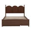  Lit plateforme grand avec 2 tiroirs Gralf, lit simple TG-107245870