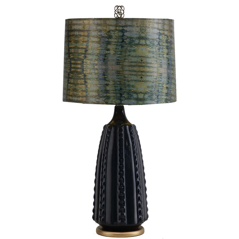 Indigo Fire Lamp