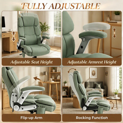 Chaise de bureau ergonomique avec soutien lombaire