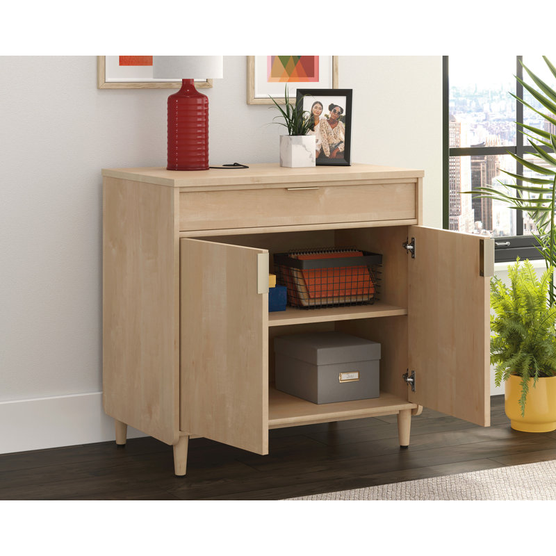 Clifford Place Library Base Walnut, Beige