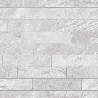 Quartzite Stone Look 3 in. x 12 in. Porcelain Floor and Wall Tile (3.39 sq. ft.) -  Corso Italia, 610010005521