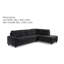 Canapé modulaire rembourré avec méridienne réversible Modern-1564015418