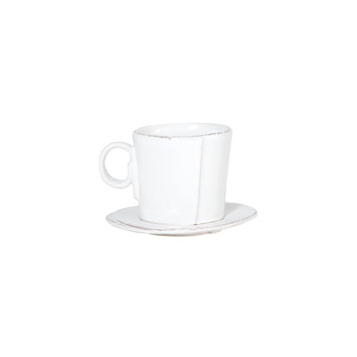 Ensemble de tasse à cappuccino et soucoupe Lastra