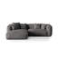 Bedar 2 Seater Velvet Corner Sofa -1511851138