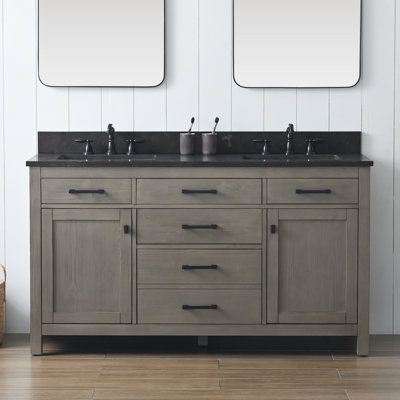Ajiya 60" Double Bathroom Vanity