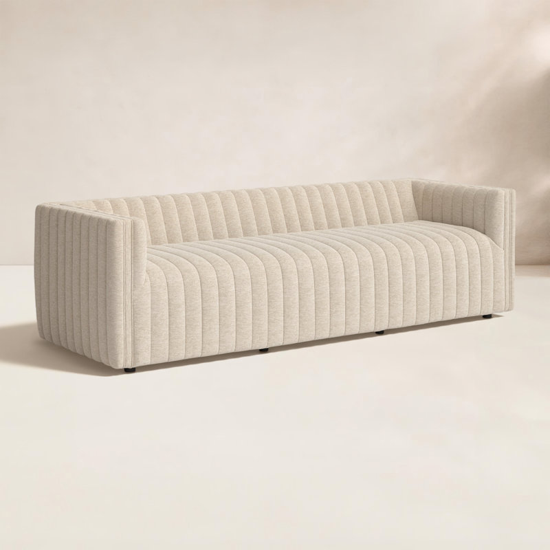 Augustine Outdoor Sofa-97"-Casa Grey, Cream