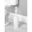 Brosse à cuvette de toilette et support pour salle de bain iDesign Moda - Blanc