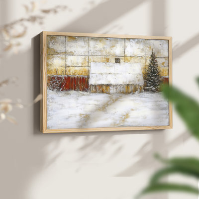 Chirstmas Art-CLXIII -Framed Print - Restickable