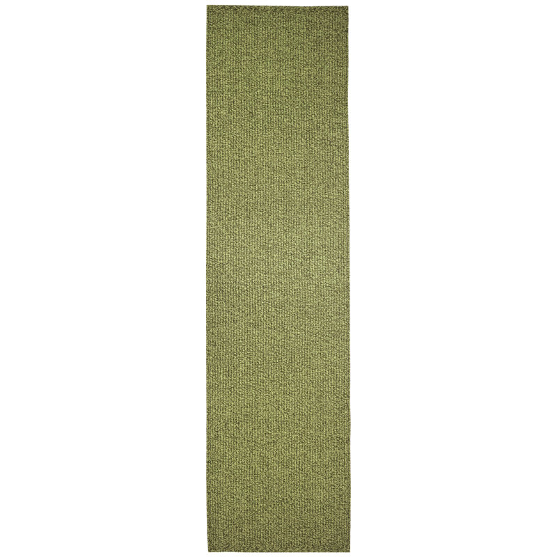 Tapis vert intérieur / extérieur Hubertusz, Tapis de couloir 2 pi x 7 pi 6 po