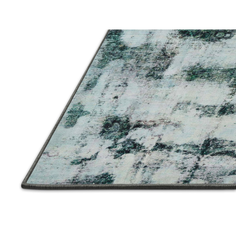 Tapis blanc en laine Power Loom, Rectangle 8 pi x 12 pi