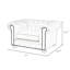 Fauteuil Chesterfield en cuir Freddie-1650717933