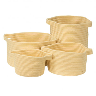Ensemble de 4 paniers de rangement Vintage