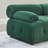 93" Cloud Couch, Modern Velvet Sectional Sofa, Modular L-Shaped Couch with Tufted Design and Ottoman, Ideal for Living Room-1403779215