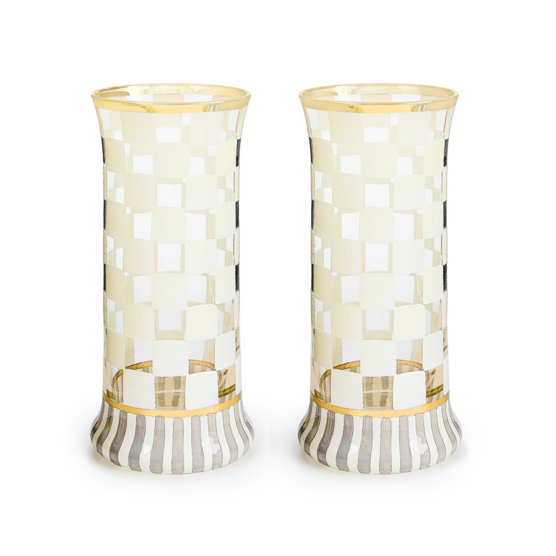 Carnival White Highball Glass