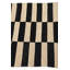 Tapis noir et blanc Orta