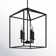 Ellis 4 - Light Dimmable Lantern Square / Rectangle Chandelier