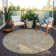 Machine Washable Indoor/Outdoor Chantille ACN1106 Beige Rug