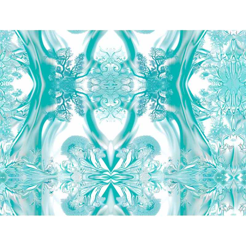 Literie abstraite Nature Symmetry, Housse de couette simple
