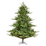 6.5' H Lighted Artificial Pine Christmas Tree