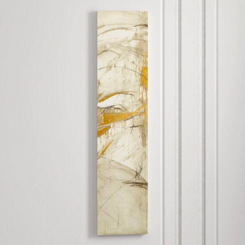 It Is Written On My Heart II Painting by Kelly O'Neal, Glass Coat