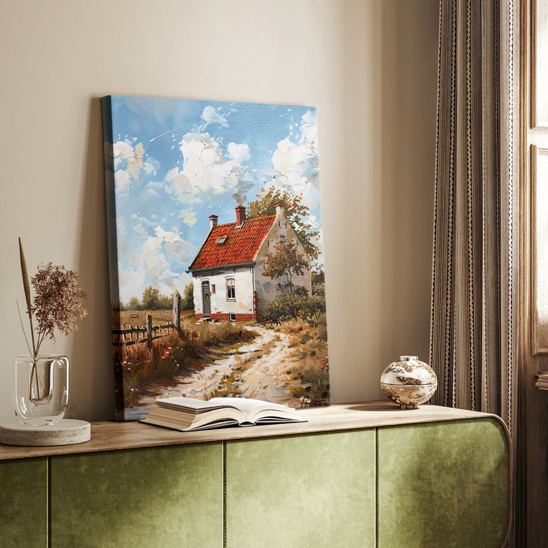 Paysages série CIV - galerie sur mesure, H 12 po x l 8 po
