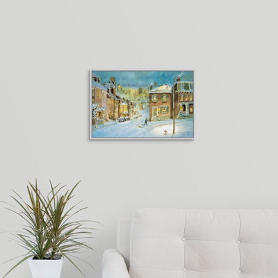 « christmas réveillon » par jess hager, peinture sur toile