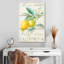 Plaque murale Kema Floursack Lemon II-108543491