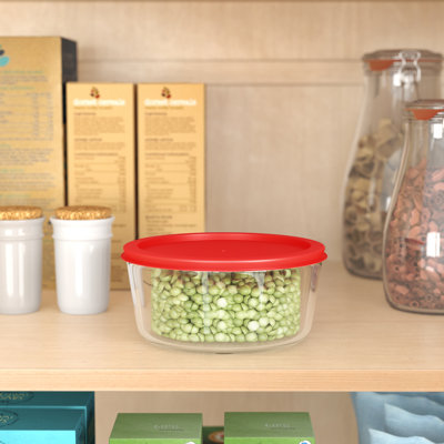 Dibbie 55oz. Glass Food Storage Container