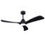 Ventilateur de plafond 52 po avec lumière - pales en bois de sycomore massif, télécommande, DEL à intensité variable 3CCT, moteur réversible à 6 vitesses, minuterie pour le salon, la chambre à coucher et le patio-2135150763