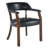 LUMERA Collection Tufted Arm Dining Chair Black-667664906-608087499