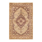Classic One-of-a-Kind 4' 0" X 6' 1" Hand Knotted Area Rug