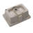 GAWEZA 12'' Ceramic Rectangular Bathroom Sink with Overflow