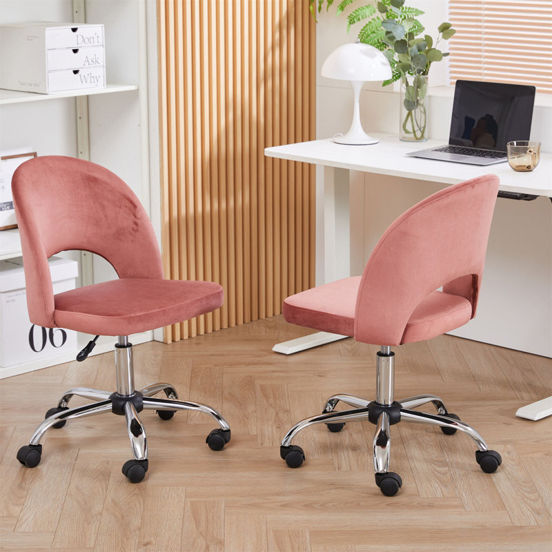 Velvet Office Chair
