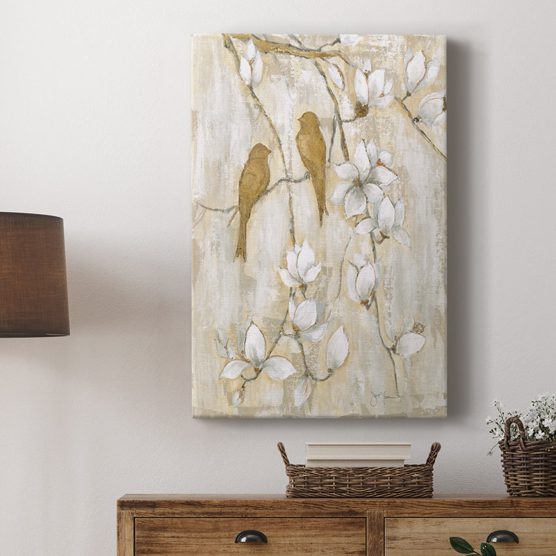 Chanson du printemps I - galerie Cavas sur mesure, H 36 po x l 24 po