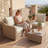  3-Piece Outdoor Furniture Set-497730543-497730541