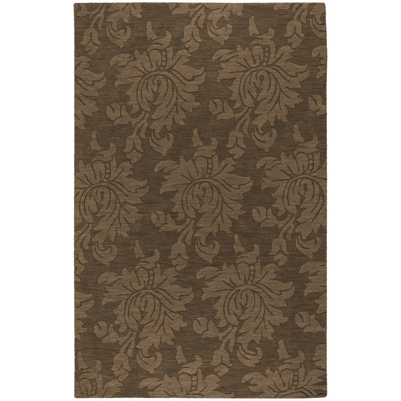 Ardal Wool Floral Indoor Rug, Rectangle 5' x 7'9"
