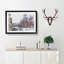 Canal Through Venice Italy in Abstract - Picture Frame Graphic Art Print-55680754-55680758
